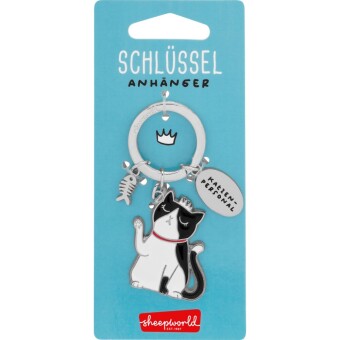 Schlüsselanhänger Motiv "Catboss"