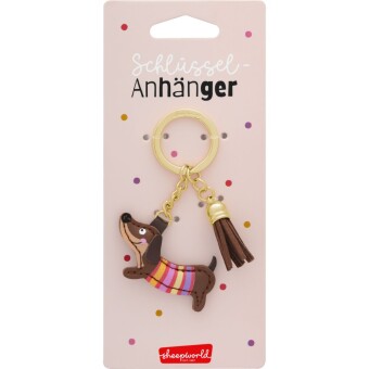 Schlüsselanhänger Motiv "Dackel"
