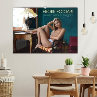 Erotik Fotoart - Frauen sexy & elegant (Wandkalender 2027 DIN A2 quer), CALVENDO Monatskalender