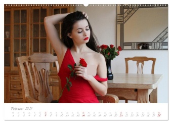 Erotik Fotoart - Frauen sexy & elegant (Wandkalender 2027 DIN A2 quer), CALVENDO Monatskalender