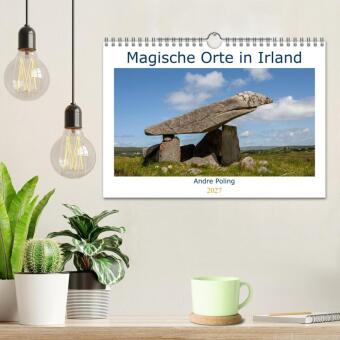 Magische Orte in Irland (Wandkalender 2027 DIN A4 quer), CALVENDO Monatskalender