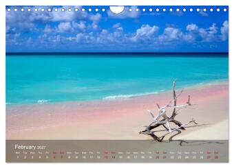 Dream Beaches worldwide (Wall Calendar 2027 DIN A4 landscape), CALVENDO 12 Month Wall Calendar
