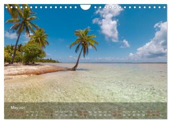 Dream Beaches worldwide (Wall Calendar 2027 DIN A4 landscape), CALVENDO 12 Month Wall Calendar