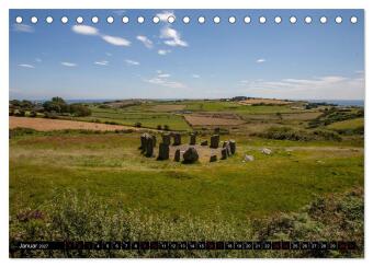 Magische Orte in Irland (Tischkalender 2027 DIN A5 quer), CALVENDO Monatskalender