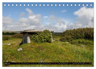 Magische Orte in Irland (Tischkalender 2027 DIN A5 quer), CALVENDO Monatskalender