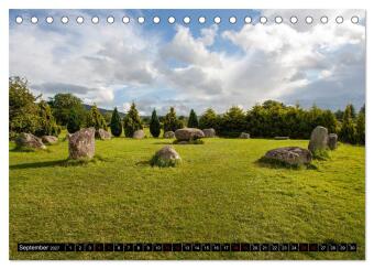 Magische Orte in Irland (Tischkalender 2027 DIN A5 quer), CALVENDO Monatskalender