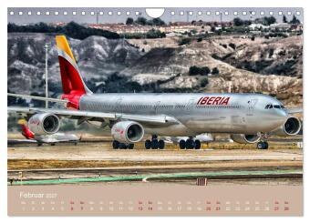 Art of Aviation - Kunstvolle Flugzeuge (Wandkalender 2027 DIN A4 quer), CALVENDO Monatskalender