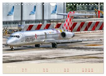 Art of Aviation - Kunstvolle Flugzeuge (Wandkalender 2027 DIN A4 quer), CALVENDO Monatskalender