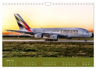 Art of Aviation - Kunstvolle Flugzeuge (Wandkalender 2027 DIN A4 quer), CALVENDO Monatskalender