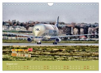 Art of Aviation - Kunstvolle Flugzeuge (Wandkalender 2027 DIN A4 quer), CALVENDO Monatskalender