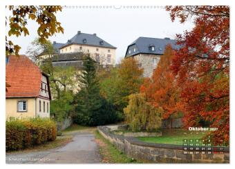 Burgen, Schlösser, Herrenhäuer im Sauerland (hochwertiger Premium Wandkalender 2027 DIN A2 quer), Kunstdruck in Hochglanz