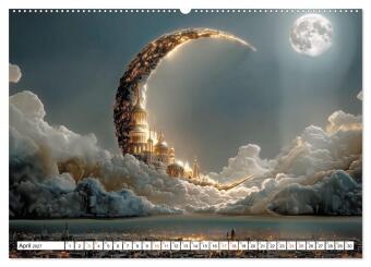 Wenn Gedanken sichtbar werden (hochwertiger Premium Wandkalender 2027 DIN A2 quer), Kunstdruck in Hochglanz