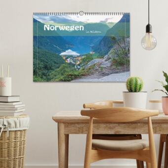 Norwegen in Bildern (Wandkalender 2027 DIN A3 quer), CALVENDO Monatskalender