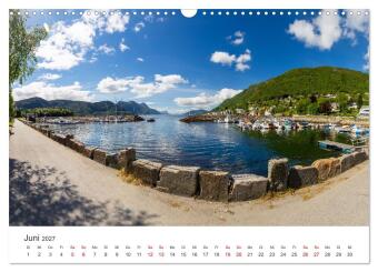Norwegen in Bildern (Wandkalender 2027 DIN A3 quer), CALVENDO Monatskalender