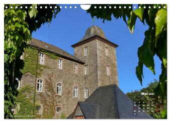 Burgen, Schlösser, Herrenhäuer im Sauerland (Wandkalender 2027 DIN A4 quer), CALVENDO Monatskalender