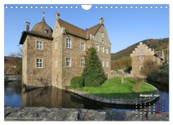 Burgen, Schlösser, Herrenhäuer im Sauerland (Wandkalender 2027 DIN A4 quer), CALVENDO Monatskalender