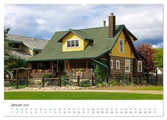 Icefields Parkway in Kanada (Wandkalender 2027 DIN A2 quer), CALVENDO Monatskalender