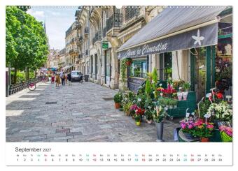 Frankreichs große Städte - Dijon (Wandkalender 2027 DIN A2 quer), CALVENDO Monatskalender