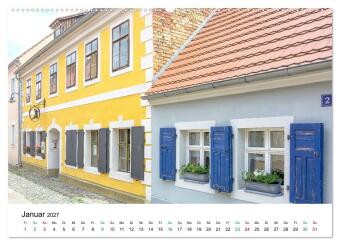 Hoyerswerda - Stadt in der Lausitz (Wandkalender 2027 DIN A2 quer), CALVENDO Monatskalender