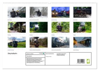 Steyrtalbahn (hochwertiger Premium Wandkalender 2027 DIN A2 quer), Kunstdruck in Hochglanz