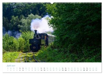 Steyrtalbahn (hochwertiger Premium Wandkalender 2027 DIN A2 quer), Kunstdruck in Hochglanz