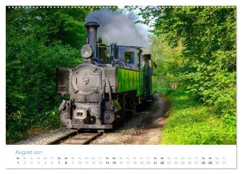 Steyrtalbahn (hochwertiger Premium Wandkalender 2027 DIN A2 quer), Kunstdruck in Hochglanz