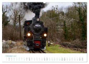 Steyrtalbahn (hochwertiger Premium Wandkalender 2027 DIN A2 quer), Kunstdruck in Hochglanz