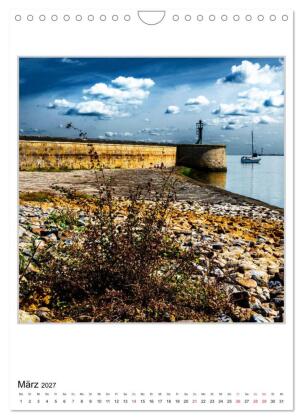 Stimmungsvolle Landschaften an der Nordseeküste (Wandkalender 2027 DIN A4 hoch), CALVENDO Monatskalender