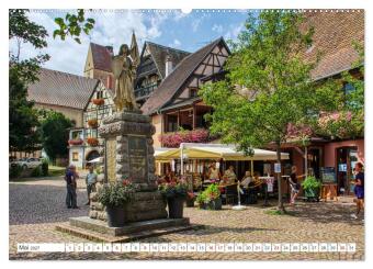 Eguisheim - Eines der schönsten Dörfer Frankreichs (Wandkalender 2027 DIN A2 quer), CALVENDO Monatskalender
