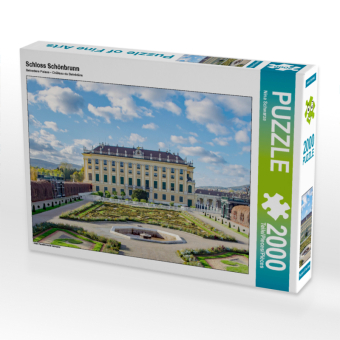CALVENDO Puzzle Schloss Schönbrunn 2000 Teile Puzzle quer | 2000 Teile Lege-Größe 90 × 67 cm Foto-Puzzle für glückliche Stunden