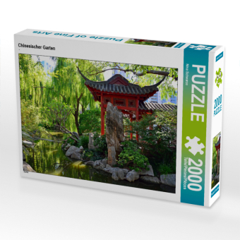 CALVENDO Puzzle Chinesischer Garten 2000 Teile Puzzle quer | 2000 Teile Lege-Größe 90 × 67 cm Foto-Puzzle für glückliche Stunden