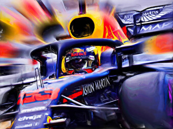 CALVENDO Puzzle Verstappen 2000 Teile Puzzle quer | 2000 Teile Lege-Größe 90 × 67 cm Foto-Puzzle für glückliche Stunden