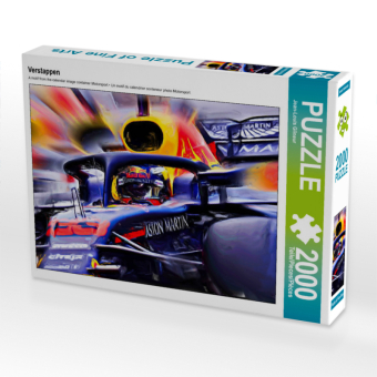 CALVENDO Puzzle Verstappen 2000 Teile Puzzle quer | 2000 Teile Lege-Größe 90 × 67 cm Foto-Puzzle für glückliche Stunden