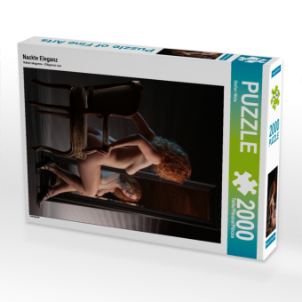 CALVENDO Puzzle Nackte Eleganz 2000 Teile Puzzle hoch | 2000 Teile Lege-Größe 90 × 67 cm Foto-Puzzle für glückliche Stunden