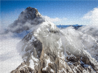 CALVENDO Puzzle Hoher Dachstein (2.995 m) 2000 Teile Puzzle quer | 2000 Teile Lege-Größe 90 × 67 cm Foto-Puzzle für glückliche Stunden