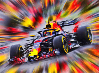 CALVENDO Puzzle Max Verstappen 2000 Teile Puzzle quer | 2000 Teile Lege-Größe 90 × 67 cm Foto-Puzzle für glückliche Stunden