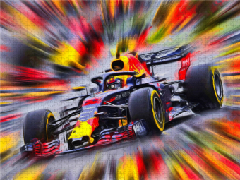 CALVENDO Puzzle Max Verstappen 2000 Teile Puzzle quer | 2000 Teile Lege-Größe 90 × 67 cm Foto-Puzzle für glückliche Stunden
