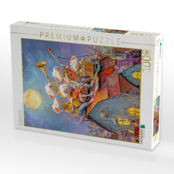 CALVENDO Puzzle Wenn die Nacht hereinbricht | 1000 Teile Lege-Größe 64 × 48 cm Foto-Puzzle für glückliche Stunden