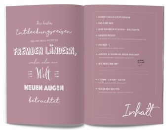 GuideMe Reisetagebuch Travel Memories "Verliebte"