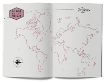 GuideMe Reisetagebuch Travel Memories "Verliebte"