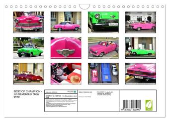 BEST OF CHAMPION - Ein Studebaker oben ohne (Wandkalender 2027 DIN A4 quer), CALVENDO Monatskalender
