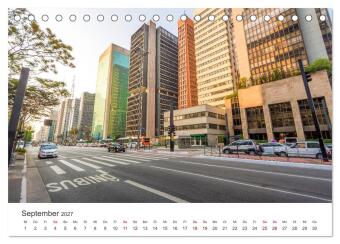 Brasilien - Das einzigartige Land in Südamerika. (Tischkalender 2027 DIN A5 quer), CALVENDO Monatskalender