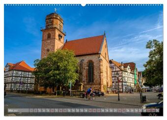 Ein Blick auf Rotenburg an der Fulda (hochwertiger Premium Wandkalender 2027 DIN A2 quer), Kunstdruck in Hochglanz