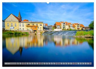 Ein Blick auf Rotenburg an der Fulda (hochwertiger Premium Wandkalender 2027 DIN A2 quer), Kunstdruck in Hochglanz