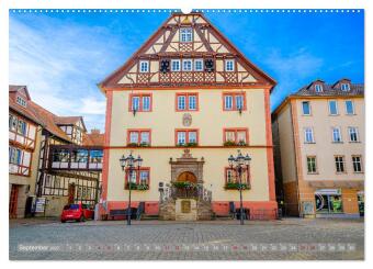 Ein Blick auf Rotenburg an der Fulda (hochwertiger Premium Wandkalender 2027 DIN A2 quer), Kunstdruck in Hochglanz