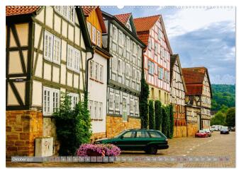 Ein Blick auf Rotenburg an der Fulda (hochwertiger Premium Wandkalender 2027 DIN A2 quer), Kunstdruck in Hochglanz