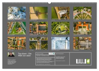 Top-down - Die Welt von oben (hochwertiger Premium Wandkalender 2027 DIN A2 quer), Kunstdruck in Hochglanz
