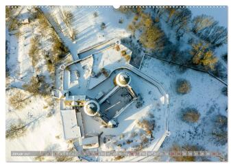Top-down - Die Welt von oben (hochwertiger Premium Wandkalender 2027 DIN A2 quer), Kunstdruck in Hochglanz
