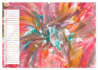 Faszination Malerei - Planer (hochwertiger Premium Wandkalender 2027 DIN A2 quer), Kunstdruck in Hochglanz