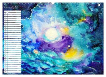 Faszination Malerei - Planer (hochwertiger Premium Wandkalender 2027 DIN A2 quer), Kunstdruck in Hochglanz